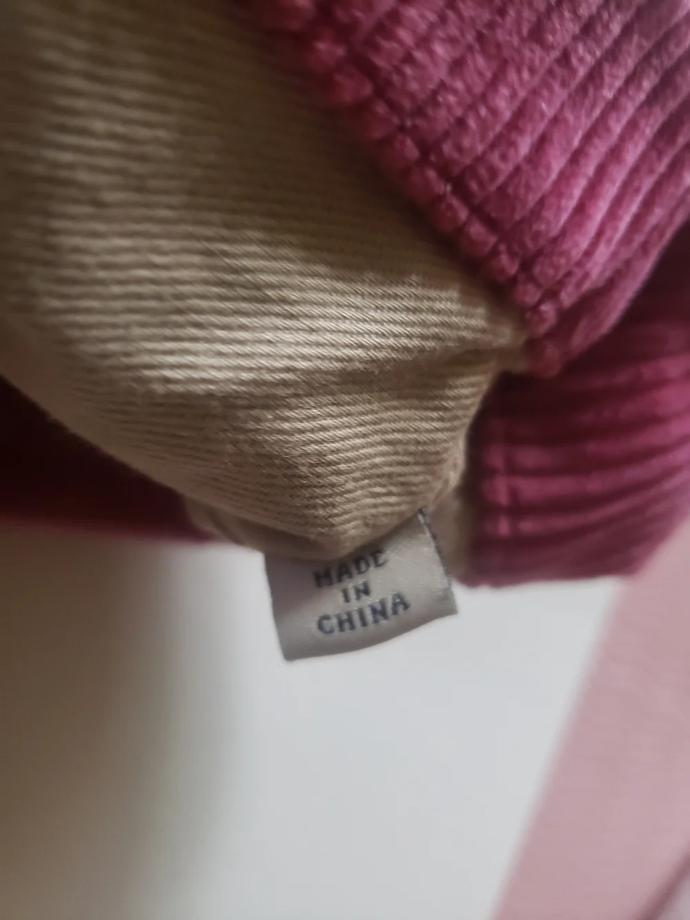 Kate Spade New York Vintage Corduroy East-West Shoulder Bag / Long Tote Pink